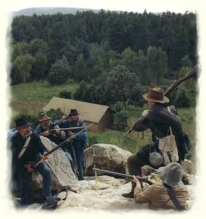 Reenactors recreate the Battle of Glorieta Pass